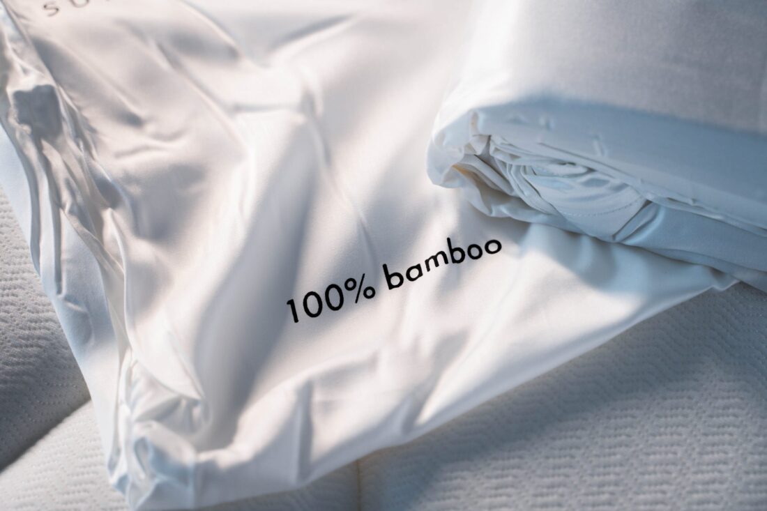 BED LINEN SET BAMBOO WHITE - Image 3