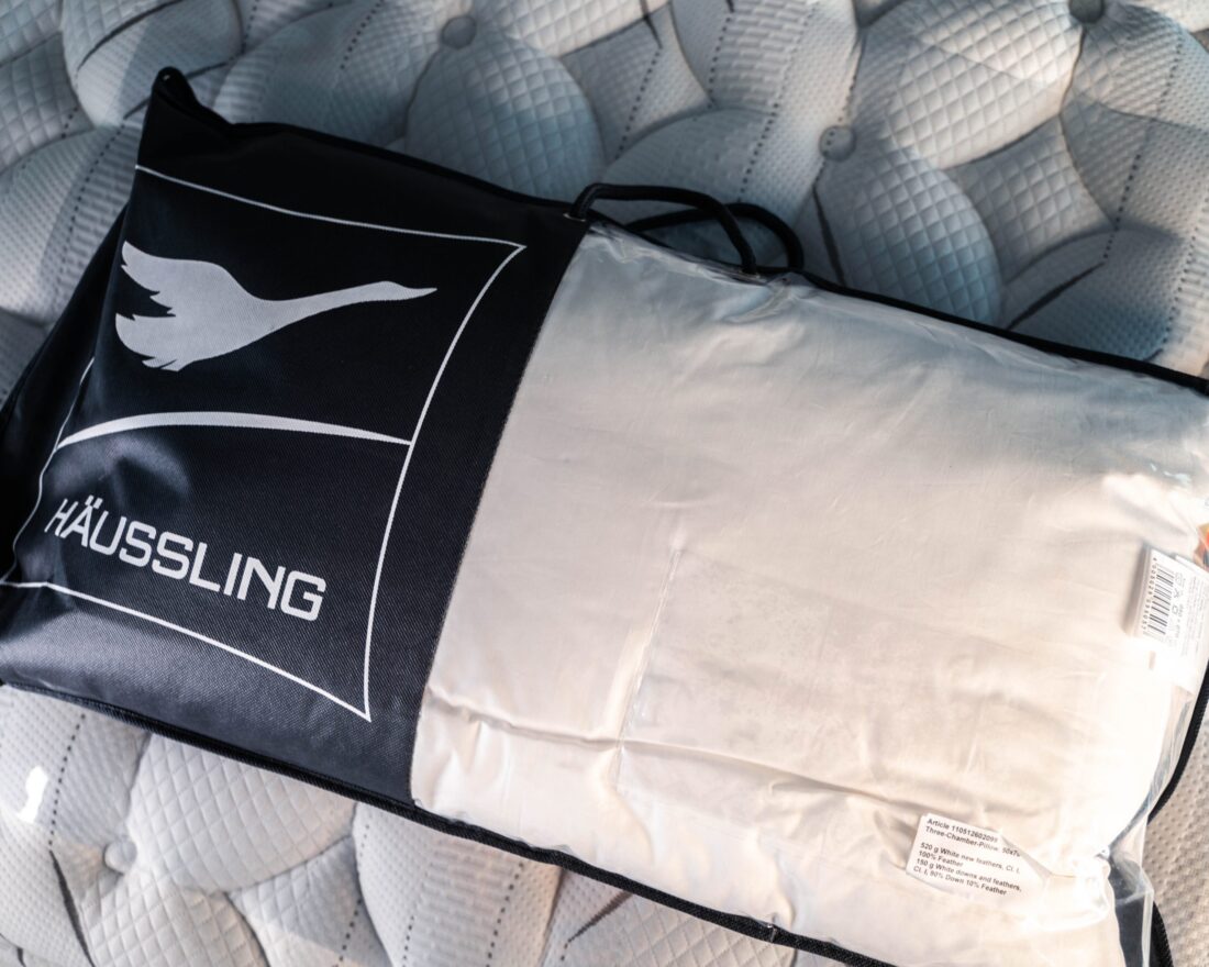 3-CHAMBER PILLOW With New Feathers - Image 4