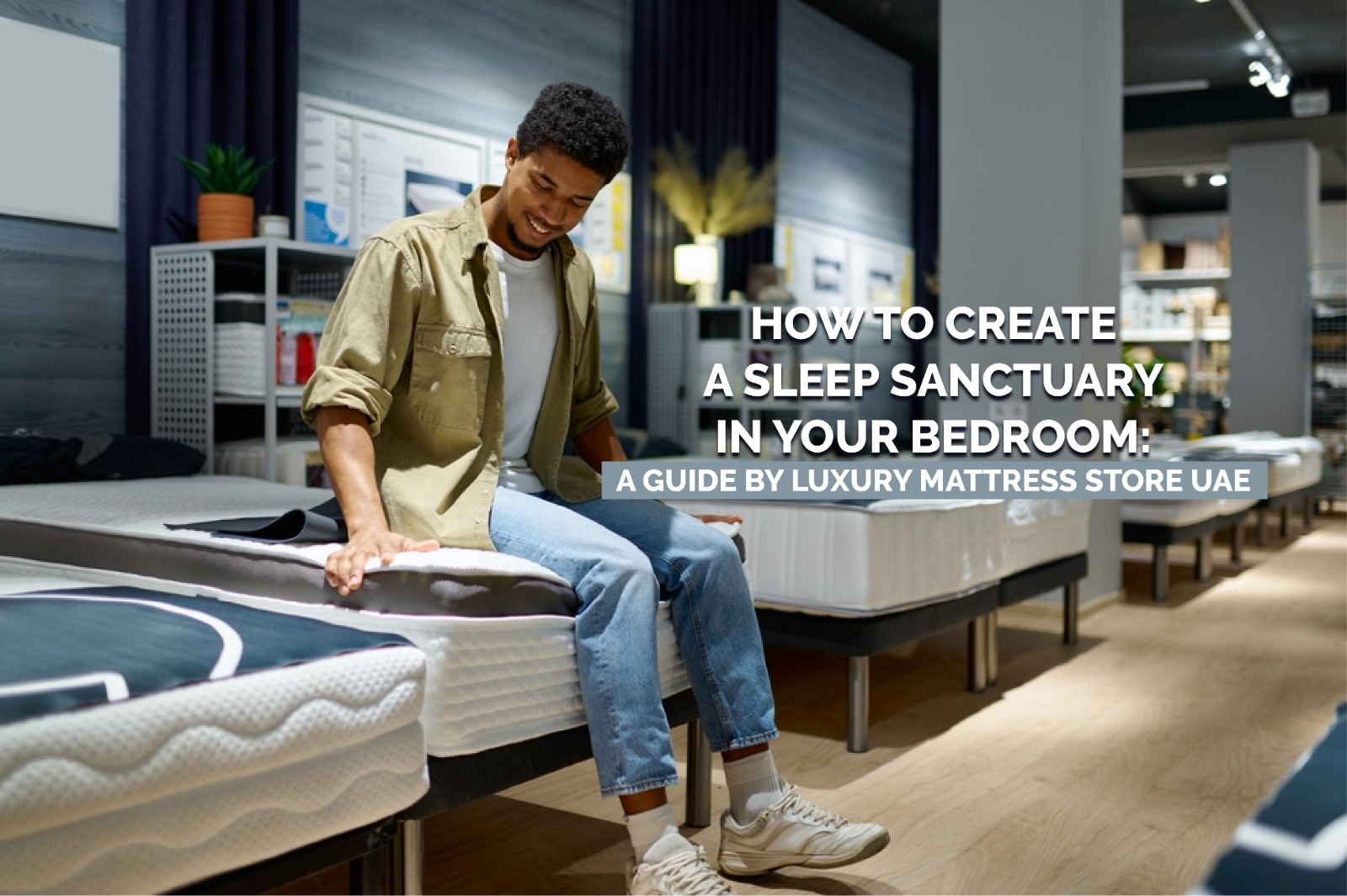 HOW TO CREATE A SLEEP SANCTUARY IN YOUR BEDROOM: A GUIDE BY LUXURY MATTRESS STORE UAE