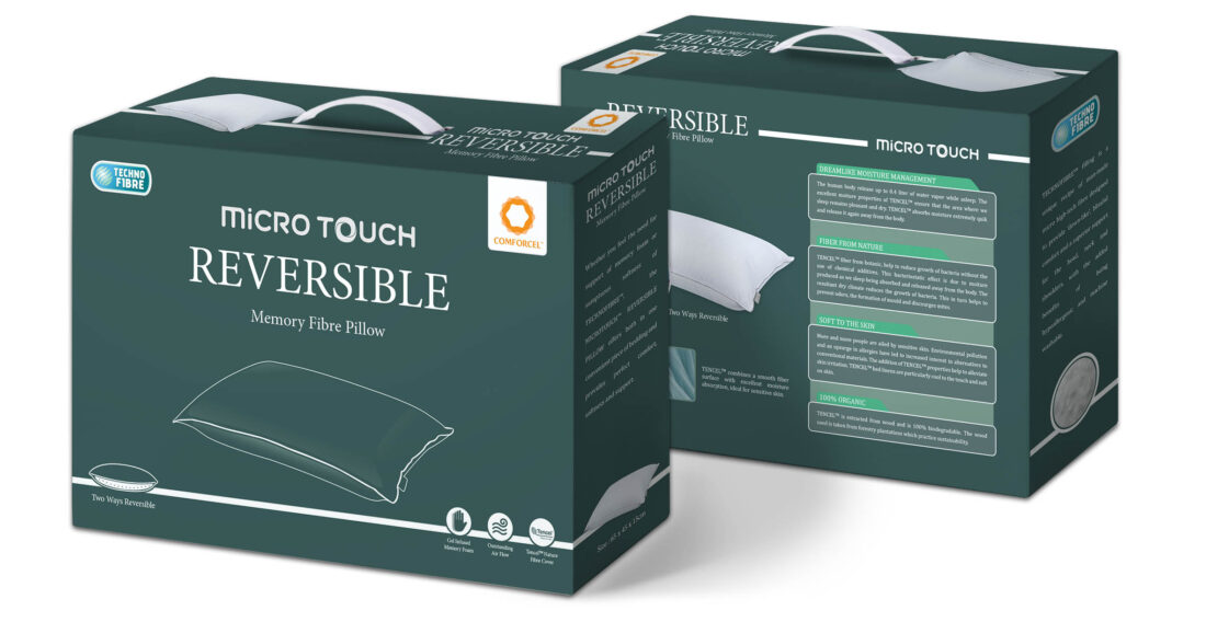 MICROTOUCH REVERSIBLE PILLOW - Image 2